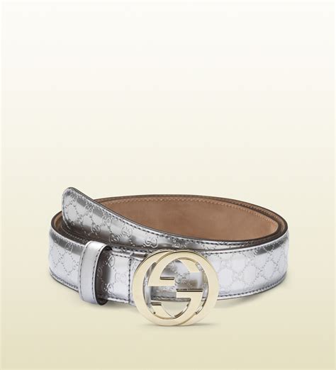 silver gucci belt women's|authentic gucci women belt.